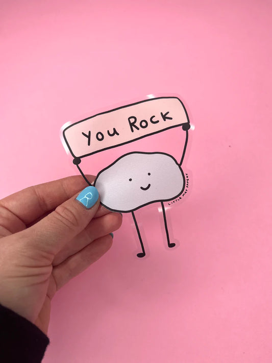 YOU ROCK Window/Mirror Cling