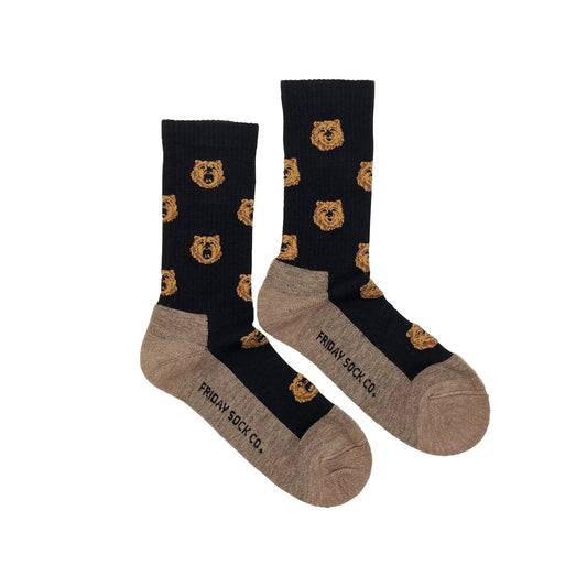 Women's Bear Merino Wool Socks