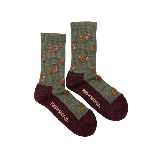 Women's Deer Merino Wool Socks
